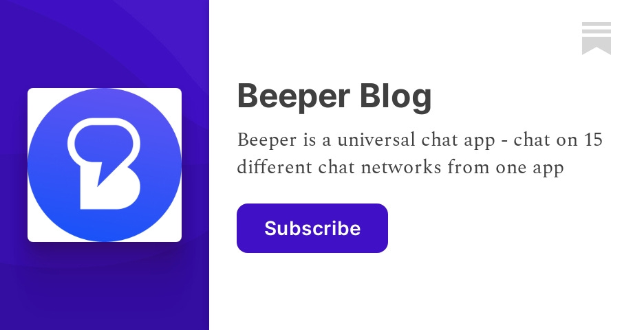 blog.beeper.com